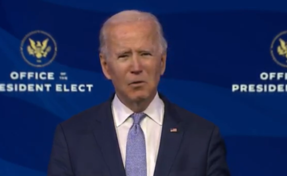 ביידן: הדמוקרטיה שלנו תחת מתקפה חסרת תקדים