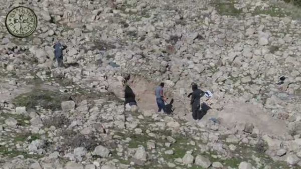 צפו: שודדי העתיקות בתקוע נתפסו על חם