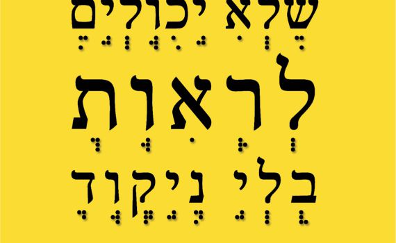 לראות את האחר | יום הברייל הבינלאומי