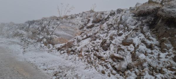 הסערה כבר פה: שלג החל לרדת בחרמון. צפו