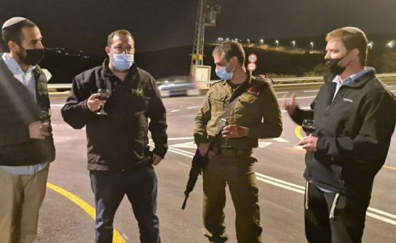 הסתיימו העבודות להסדרת צומת נופי נחמיה