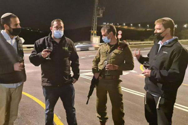 הסתיימו העבודות להסדרת צומת נופי נחמיה