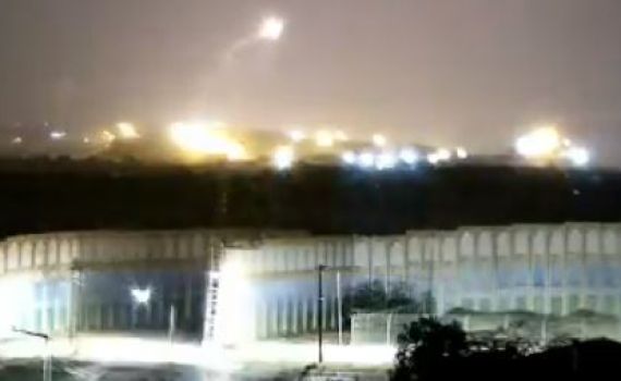 תיעוד ירי הרקטות הלילה לאשדוד. צפו