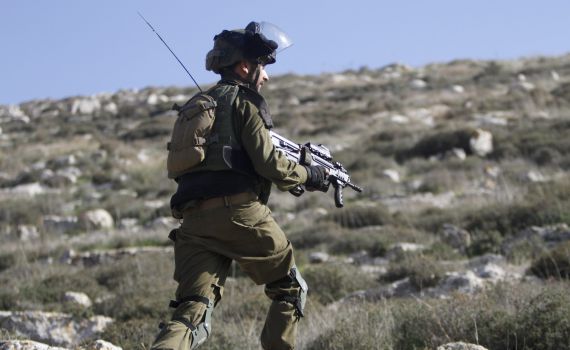 הרשות הפלסטינית נטעה עצים בשטחי אש של צה"ל