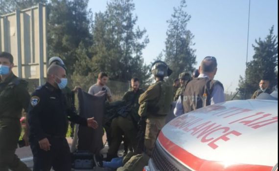 סוכל פיגוע דקירה בגוש עציון, המחבל נורה למוות