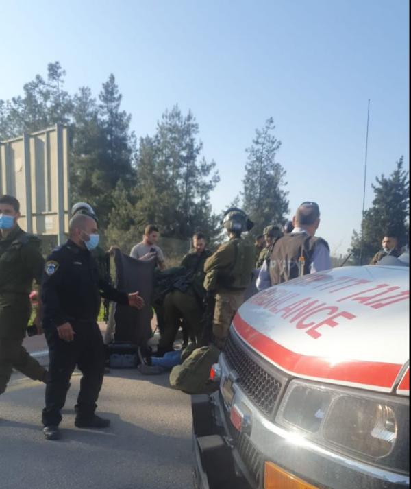 סוכל פיגוע דקירה בגוש עציון, המחבל נורה למוות