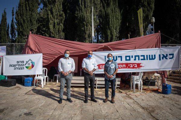 מנכ"ל מועצת יש"ע הצטרף לשובתי הרעב במאהל