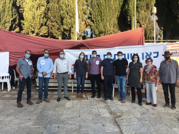 לאחר מאבק: מאהל המחאה של תושבי יו"ש לא יפונה
