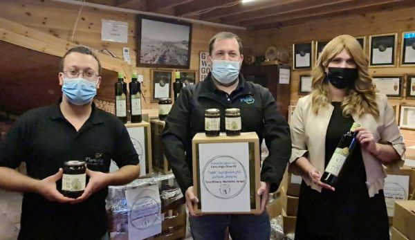 היסטוריה: משלוח שמן זית ראשון מהשומרון לדובאי