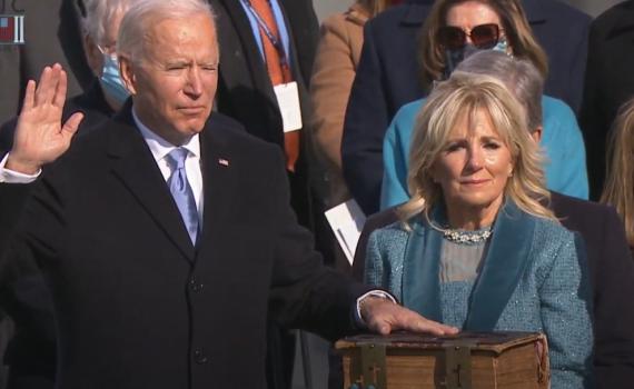 ביידן הושבע כנשיא: "חוגגים את ניצחון הדמוקרטיה"