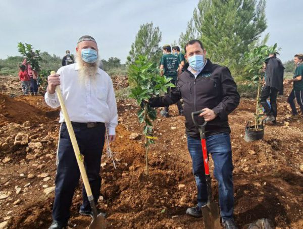 טו" בשבט: 100 עצים נטעו לזכרה של רנה שנרב