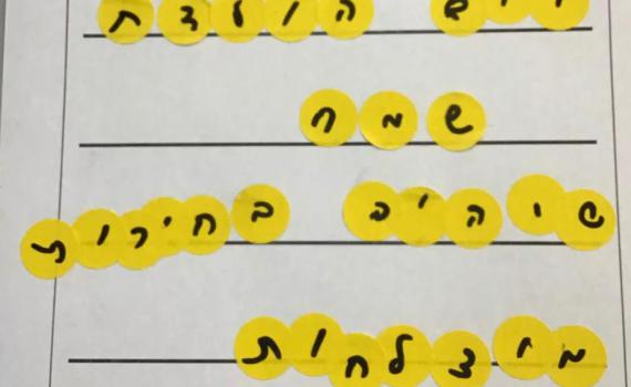 הברכות המיוחדות של ילדי חינוך מיוחד לכבוד הכנסת