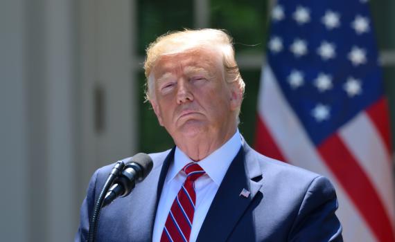 טראמפ: אמסור הצהרה ביום השנה לפריצה לקפיטול