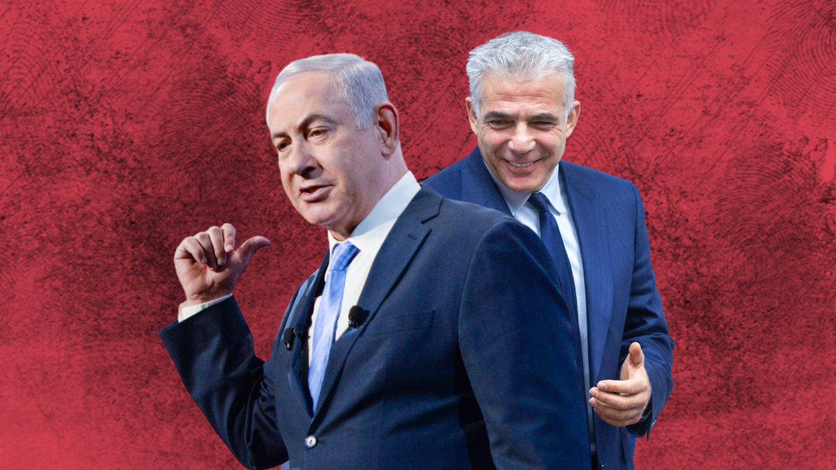 סקר בחירה ישירה: נתניהו ולפיד צמודים