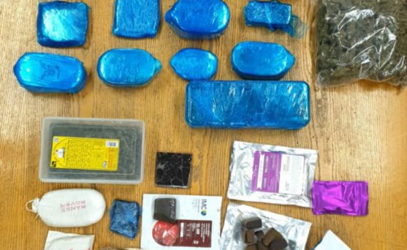 תושב טבריה נתפס עם חשיש בשווי 350,000 שקל