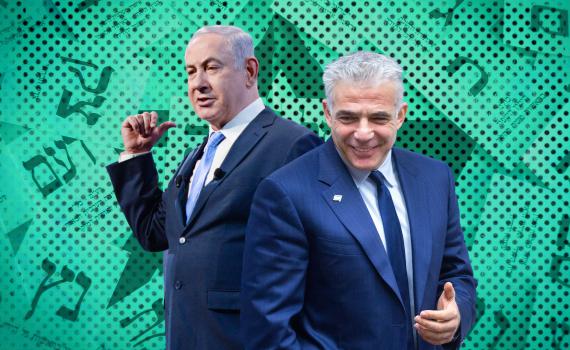 נתניהו מגיב: "נסראללה איים – ולפיד התקפל"