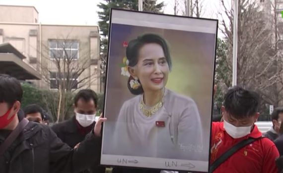 צפו: כך נראית ההפיכה הצבאית במיאנמר