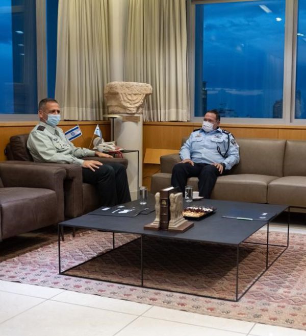 פגישה משולשת של ראש השב"כ, המפכ"ל והרמטכ"ל