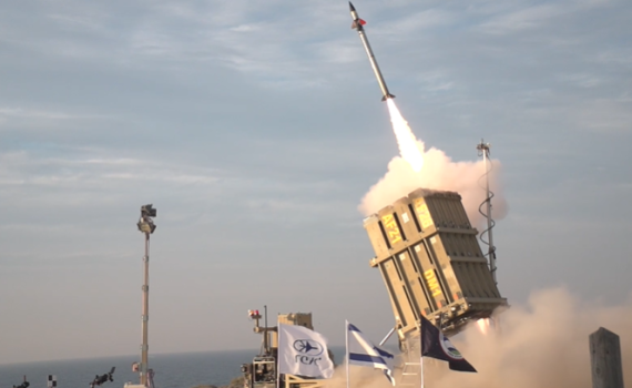 צפו: עוד שלב בניסוי בגרסה המתקדמת של כיפת ברזל