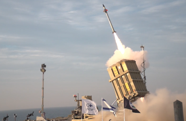 צפו: עוד שלב בניסוי בגרסה המתקדמת של כיפת ברזל