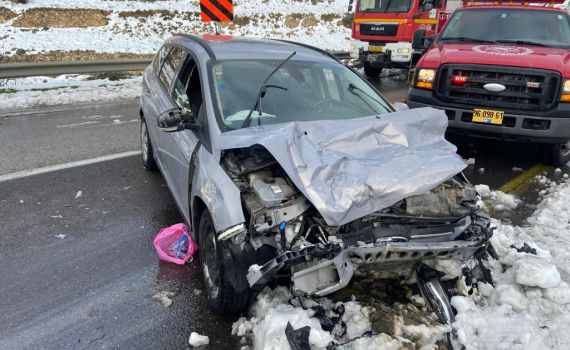 הרוגה ו-5 פצועים בתאונה קשה בגוש עציון