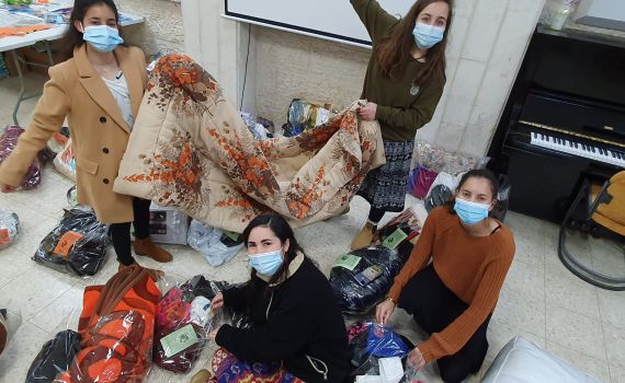 "ניצלנו את הסגר הזה כדי לעשות משהו טוב"