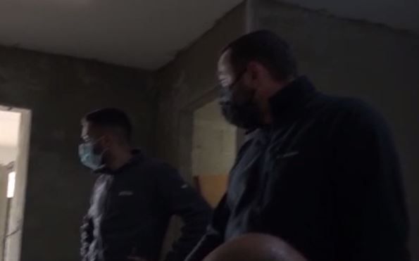 הדרמה בבסיס נבטים | צפו ברגע מעצר החשוד