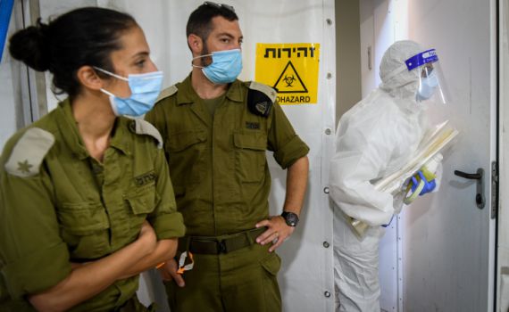 בעקבות העליה בתחלואה: עוצר יציאות הוטל בצה"ל