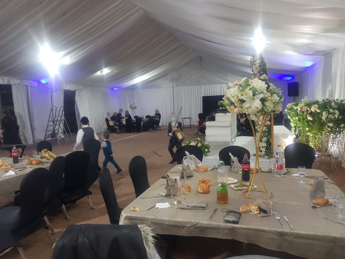 צפו:המשטרה פיזרה חתונות המוניות בבית שמש ואשדוד