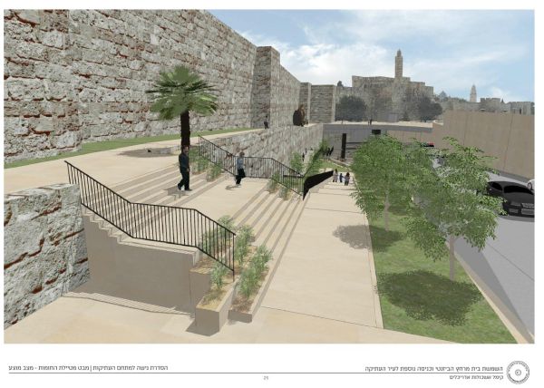 שער יפו מתחדש: כך תראה הכניסה לעיר העתיקה