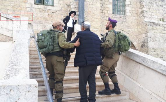 מקומם: נכים לא צד בדיון נגד הנגשת מערת המכפלה