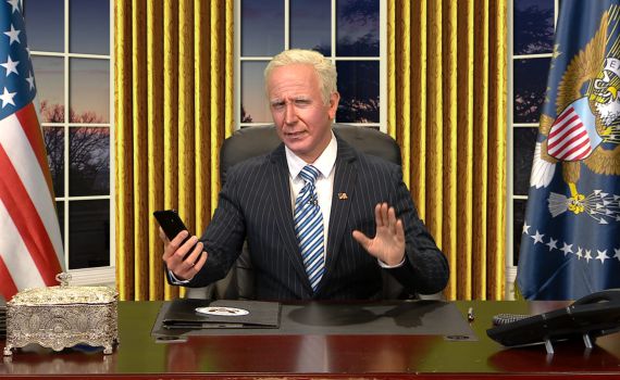 דומה? הנשיא ביידן מגיע ל'ארץ נהדרת'