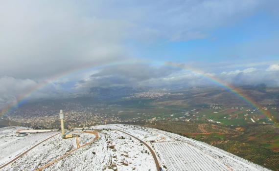 קור, גשם ושלג בהרי המרכז: תחזית מזג אוויר