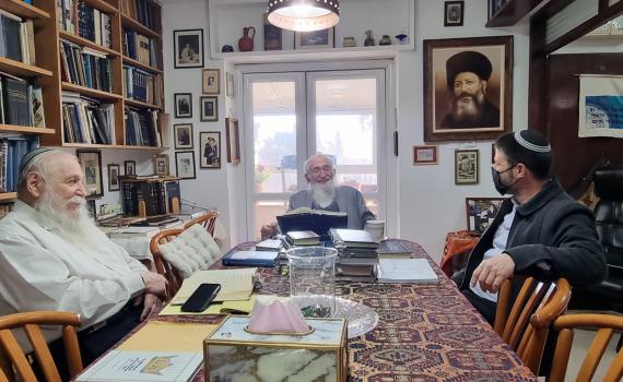 סמוטריץ' הצטרף לחברותא עם הרב דרוקמן והרב ולדמן