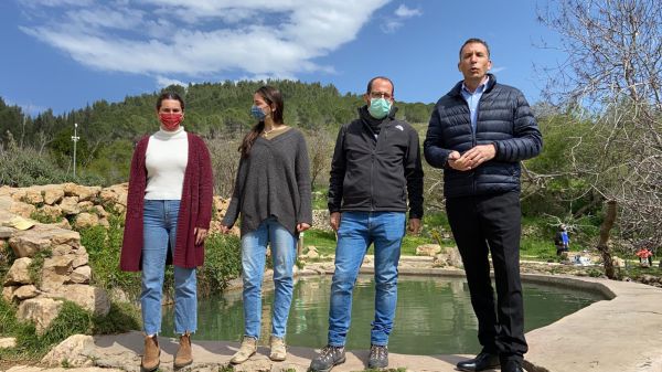 המאבק בהרס עין לבן. ח"כ מתן כהנא: "זו פנינת טבע"