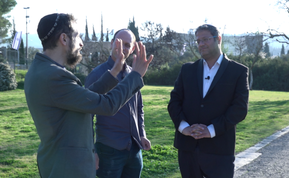 היה סוער: כשדניאל זמיר ואיתמר בן גביר נפגשו • צפו: