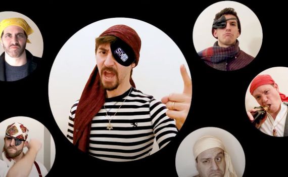 הרימו עוגן: SIX13 במחרוזת פסח מדליקה. צפו