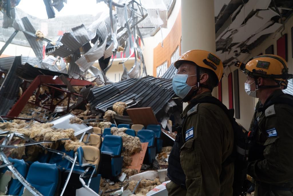 צפו: הרמטכ"ל בשיחה עם צוות הסיוע בגינאה המשוונית
