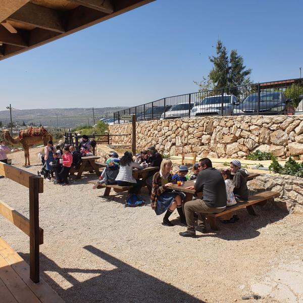 רבבות מטיילים בחול המועד פסח בגוש עציון