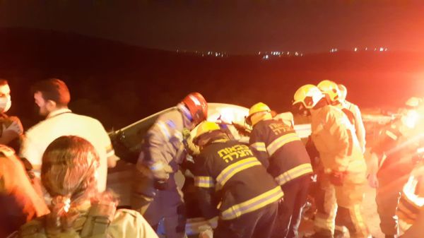 פצוע קשה בתאונת דרכים קשה בשומרון