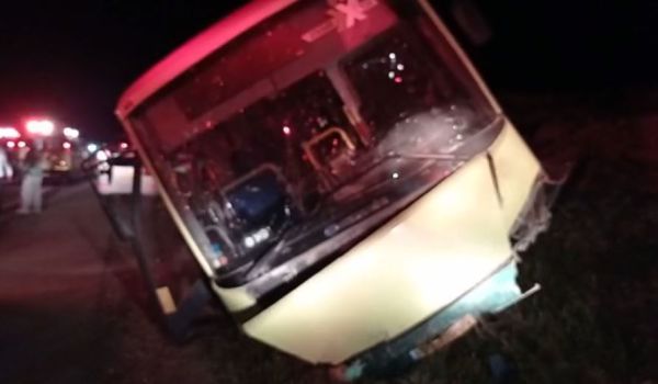 אוטובוס התהפך בדרום הר חברון; נהג רכב נהרג