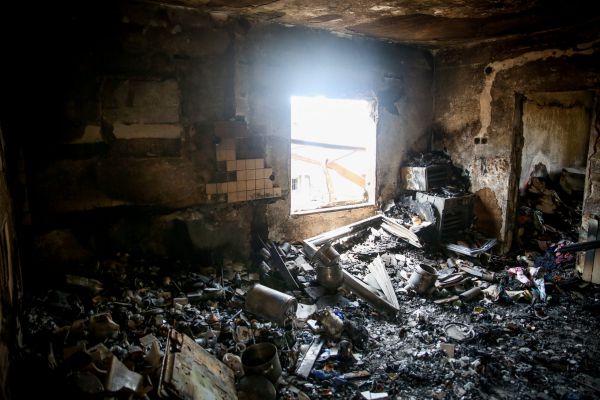 3 פעוטות מתו משאיפת עשן בעקבות שריפה בביתם