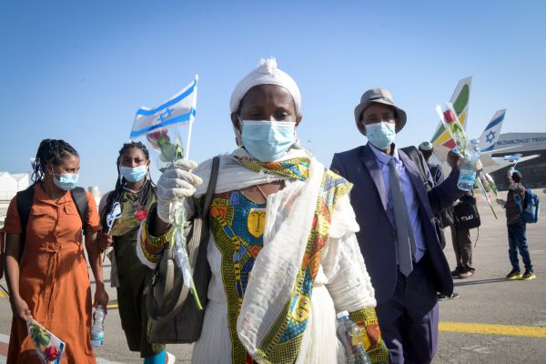 "זיהום פוליטי": בלאגן בטקס קבלת העולים מאתיופיה