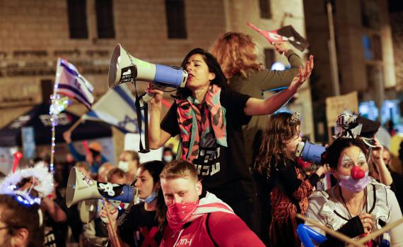 שבוע 38 למחאות נגד נתניהו:"הבית בבלפור רועד"