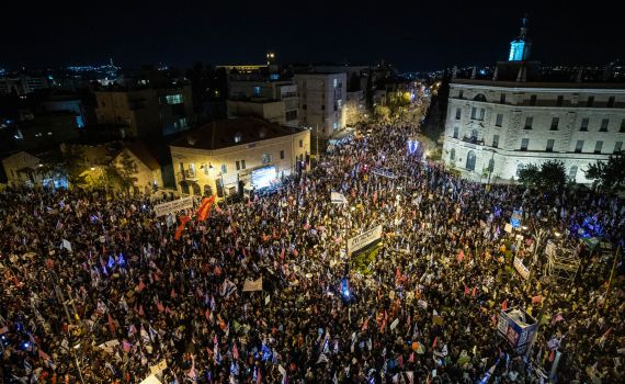 אקורד סיום: מאהל המחאה נגד נתניהו מפורק