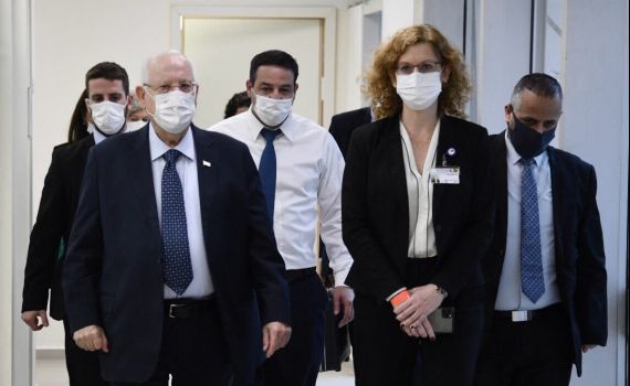 ריבלין לצוותי הרפואה: "אנו אסירי תודה לכם"