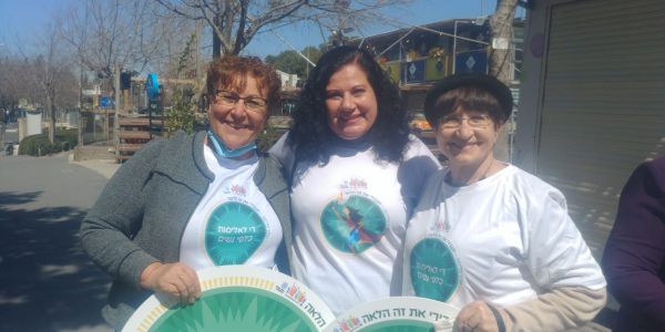 מרוץ שליחות של נשים משפיעות לרגל יום האישה