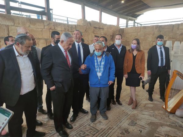 ראש הממשלה ביקר באתר המורשת בסוסיא הקדומה