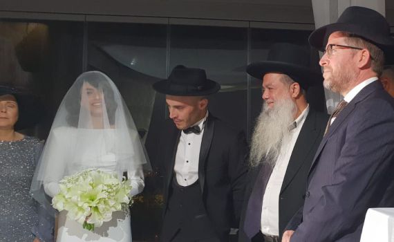 מזל טוב: נתן גושן התחתן. צפו