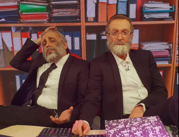 משה גפני מקבל חיקוי ראשון ב"ארץ נהדרת"